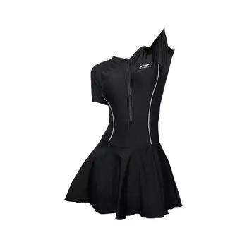 Слитный женский купальник LiNing, Swimsuit+Large Frame Swim Goggles 3