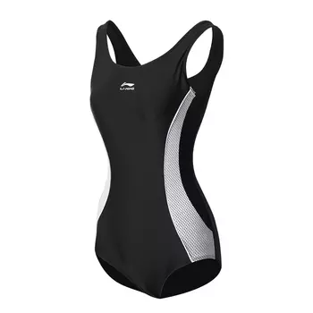 Слитный женский купальник LiNing, Swimsuit+Swimming Cap