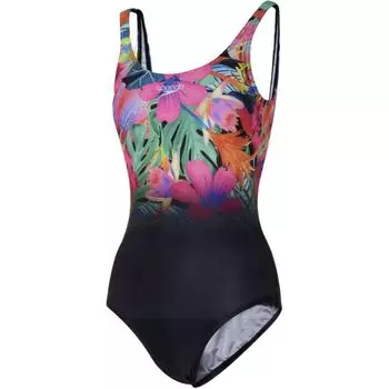 Слитный женский купальник многоцветный Speedo, мультиколор