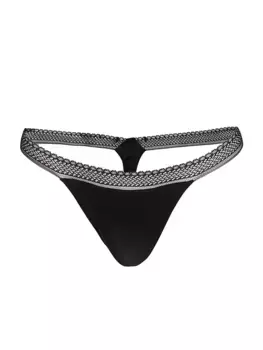 Сливи Стринги Kiki De Montparnasse, черный