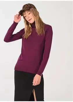 Сливовый женский свитер NGSTYLE