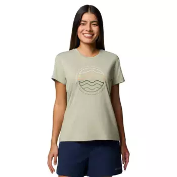 Sloan Ridge Columbia Женская футболка, светло-зеленый