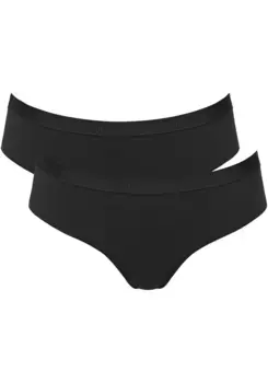 Sloggi Hipster "GO Casual Hipster 2P" (накопительный пакет, 2 шт.), Corespun, черный