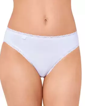 Sloggi нормальные белые женские трусики, белый