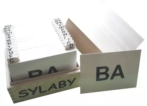 Слоги – логопедические карточки Arson