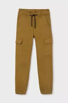 Сломанные детские штаны-карго Mayoral, коричневый