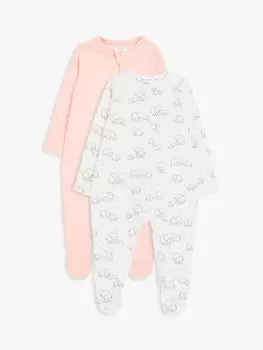 Слоновый комбинезон John Lewis, розовый