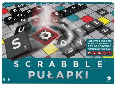 Словесная игра Scrabble Traps Mattel