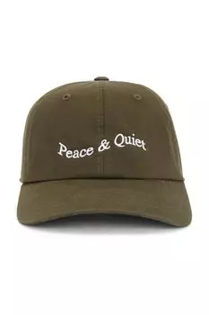Словесный товарный знак шляпа папы Museum Of Peace And Quiet, зеленый