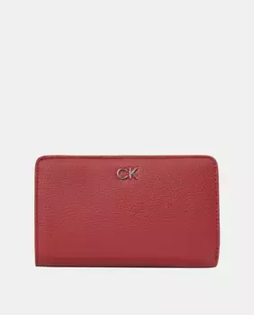 Сложенный кошелек Calvin Klein, красный