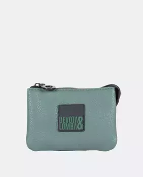 Сложный женский кошелек зеленого цвета Devota & Lomba