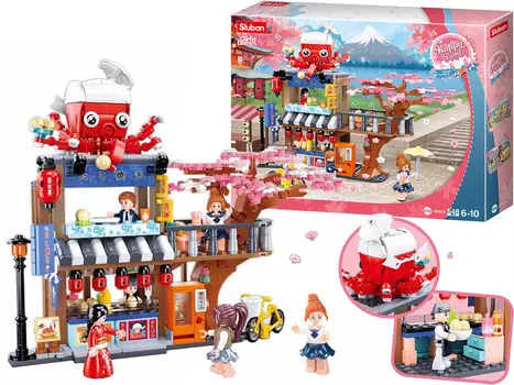 Sluban Klocki Sakura Festival Bar Winia 548 Эл.