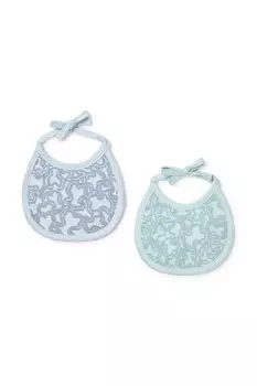 Слюнявчик детский KaosP 2 шт Tous, синий