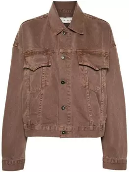 SLVRLAKE джинсовая куртка Detroit, коричневый