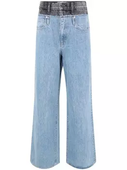 SLVRLAKE переделка джинсов Eva, синий