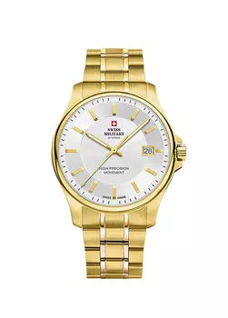 См30200.09 стальные мужские наручные часы Swiss Military By Chrono, желтый