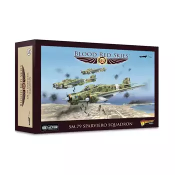 SM.79 Эскадрилья Спарвиеро, Blood Red Skies (1:200)
