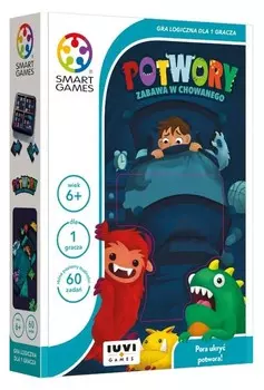 Smart Games Monsters Hide and Seek (PL), настольная игра, логическая игра, IUVI
