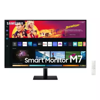 Смарт-Монитор Samsung Smart M70B, 43", 3840x2160, 60 Гц, VA, черный