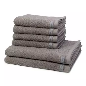 Smart Набор полотенец Ross (6 шт), 50x1x100 см цвет flanell