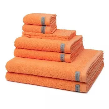 Smart Набор полотенец Ross (8 шт), 50x1x100 см цвет nektarine