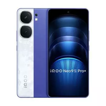 Смартфон iQOO Neo 9S Pro+, 12Гб/256Гб, 2 Nano-SIM, синий/белый
