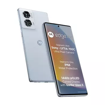 Смартфон Motorola Edge 50 Fusion, 12 ГБ/512 ГБ, 1 Nano-SIM + eSIM, голубой
