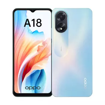 Смартфон Oppo A18 (GL), 4Гб/64Гб, 2 Nano-SIM, голубой
