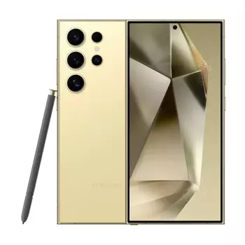 Смартфон Samsung Galaxy S24 Ultra, 12 ГБ/1 ТБ, (1 nano-SIM + eSim), желтый титан