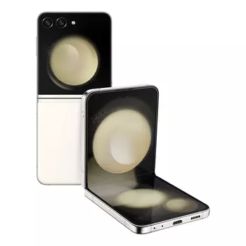 Смартфон Samsung Galaxy Z Flip5 8Гб/256Гб, Nano-SIM + E-SIM, кремовый