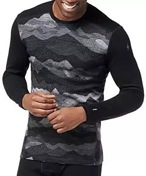 Smartwool Thermal Merino Pattern Crew Crew Рубашка