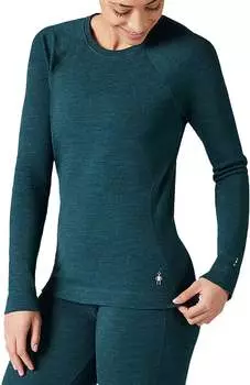 Smartwool Женская классическая термо-рубашка из мериносового базового слоя с длинными рукавами