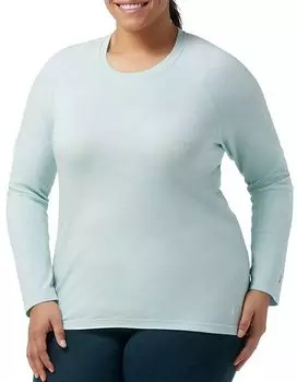 Smartwool Женская классическая термо-рубашка из мериносового базового слоя с длинными рукавами