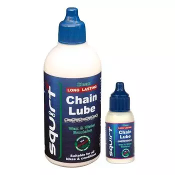 Смазка для цепи Squirt 120мл + 15мл, белый