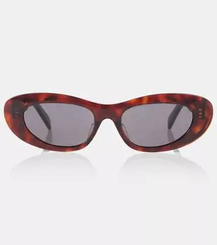 Смелые овальные солнцезащитные очки Bold 3 Dots Celine Eyewear