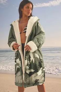 Смена пальто Next, зеленый