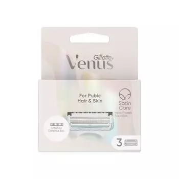 Сменные головки для бритвы Venus Fig для зоны бикини (3 шт.) Gillette