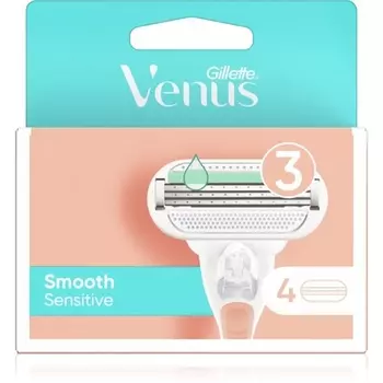 Сменные картриджи Venus Sensitive Smooth - 4 картриджа Gillette