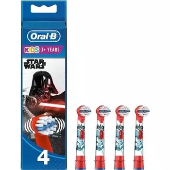 Сменные насадки для электрической зубной щетки Oral-B Kids Star Wars