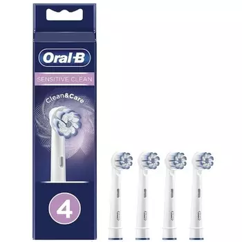 Сменные насадки для чистки Oral-B Pro Sensitive Clean — упаковка из 4 шт.