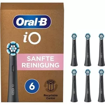 Сменные насадки iO Gentle Cleaning для электрической зубной щетки, 6 шт Oral-B