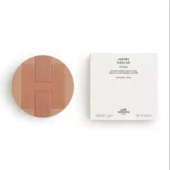 Сменный блок минеральной пудры Herms Plein Air H Trio, тон 04 Sienne