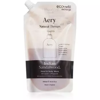 Сменный блок жидкого мыла для рук и тела Aery Indian Sandalwood - 300 мл