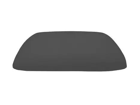 Сменный чехол на подушку-подушку для шеи MaxxGoods 70х42 см: цвет - антрацит DUKAL