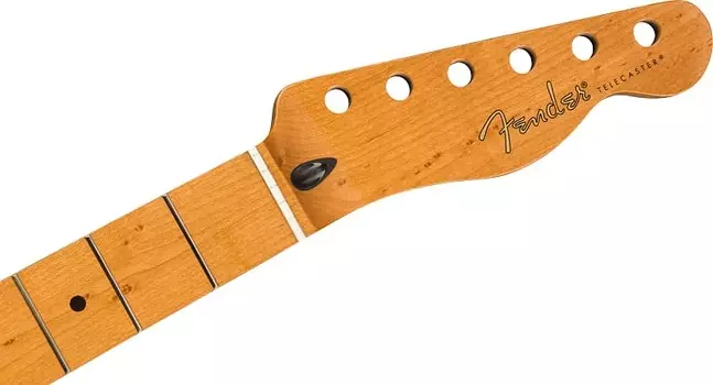Сменный гриф Telecaster серии Fender из жареного клена Standard Series - кленовый гриф 099-0602-920 Roasted Maple Telecaster Neck, 21-Fret