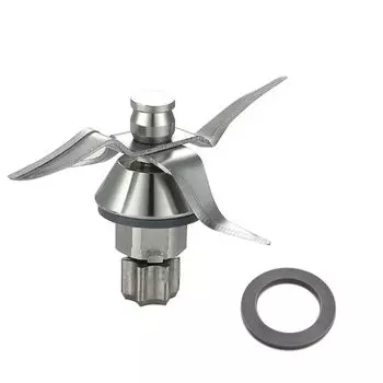 Сменный нож для смешивания ножей из нержавеющей стали, включая уплотнение, подходящее для кухонного комбайна Thermomix TM31 TM 31 Trade-Shop