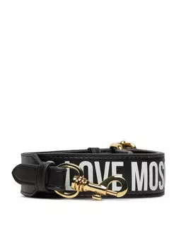 Сменный плечевой ремень Love Moschino, черный