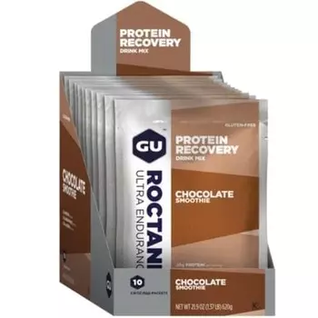 Смесь для питья для восстановления Roctane GU, цвет Chocolate Smoothie