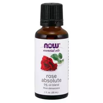Смесь масел 100% Rose Absolute (30 мл), Now Foods
