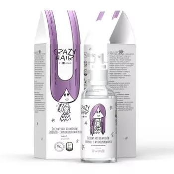Смесь масел лаванды Crazy Hair для волос средней и высокой пористости 100 мл Hiskin